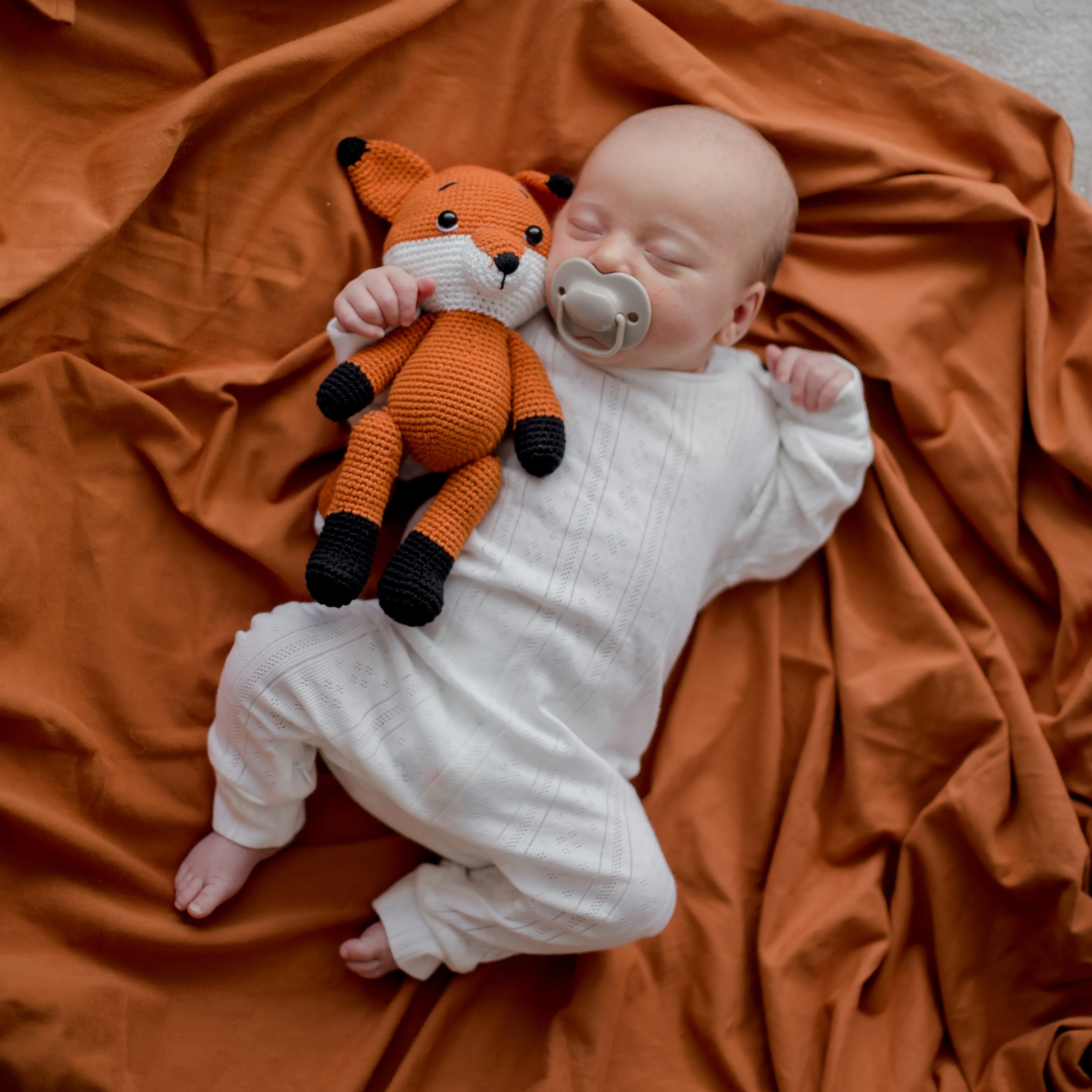 Stretchy Swaddle Baby Wrap - Savannah Rust