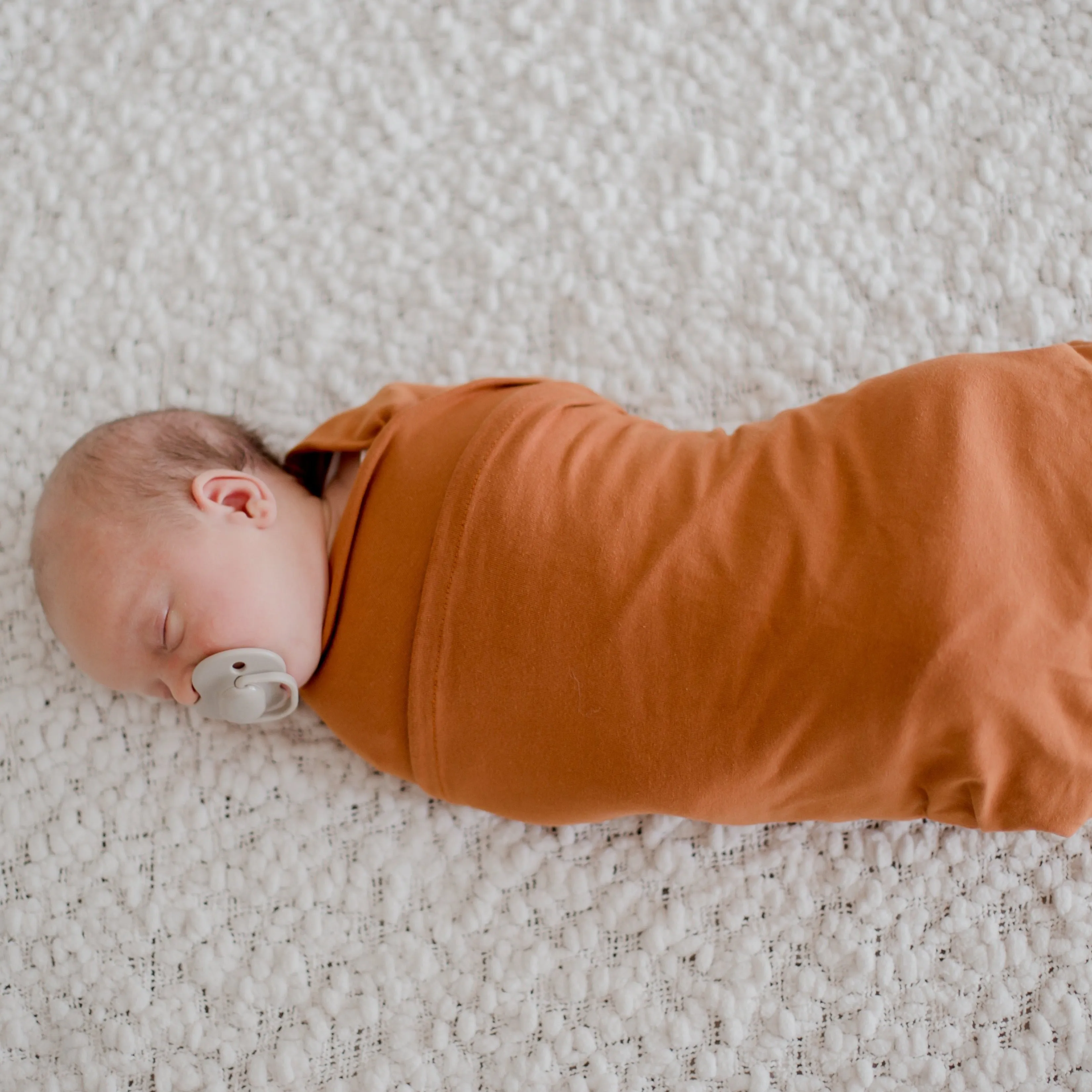 Stretchy Swaddle Baby Wrap - Savannah Rust