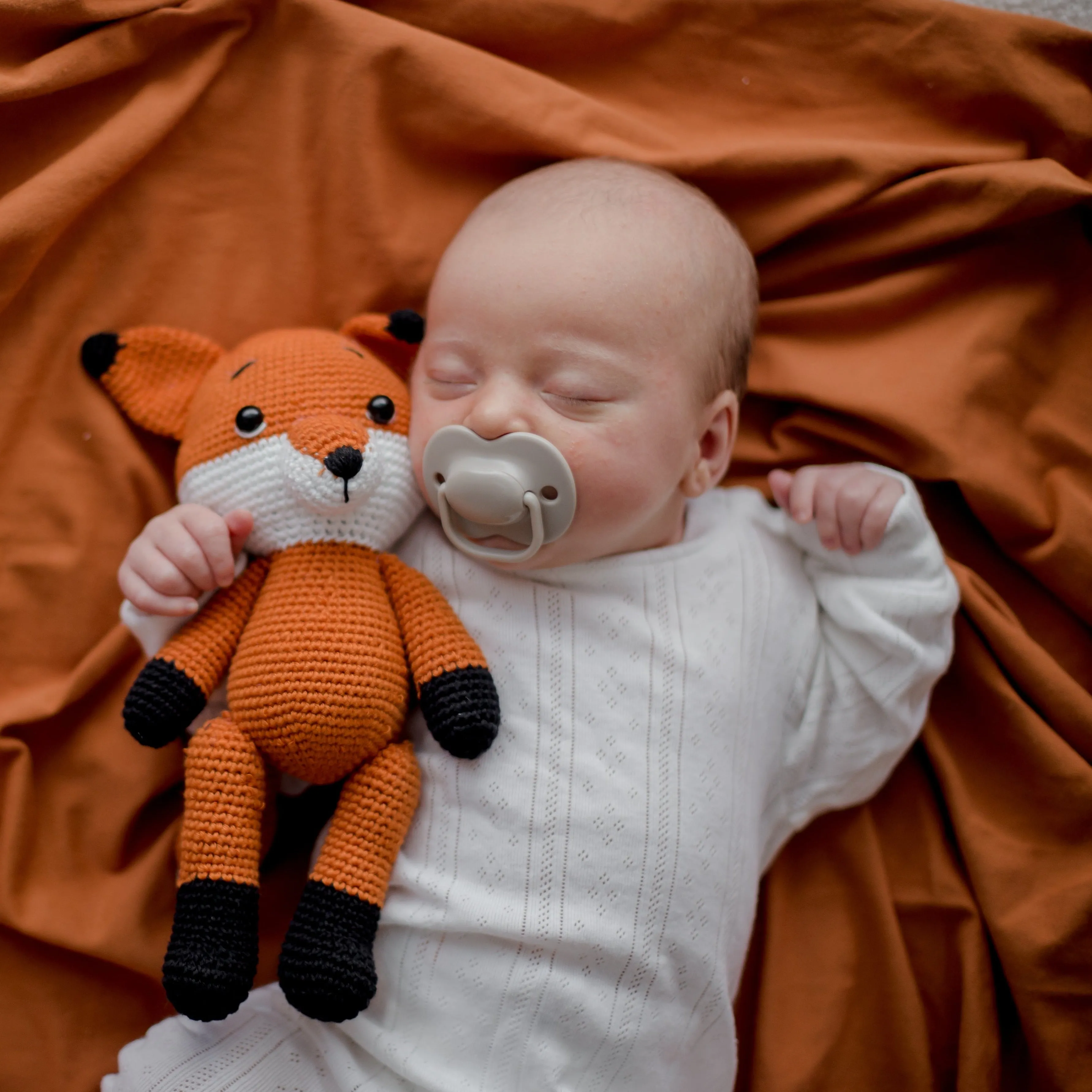 Stretchy Swaddle Baby Wrap - Savannah Rust