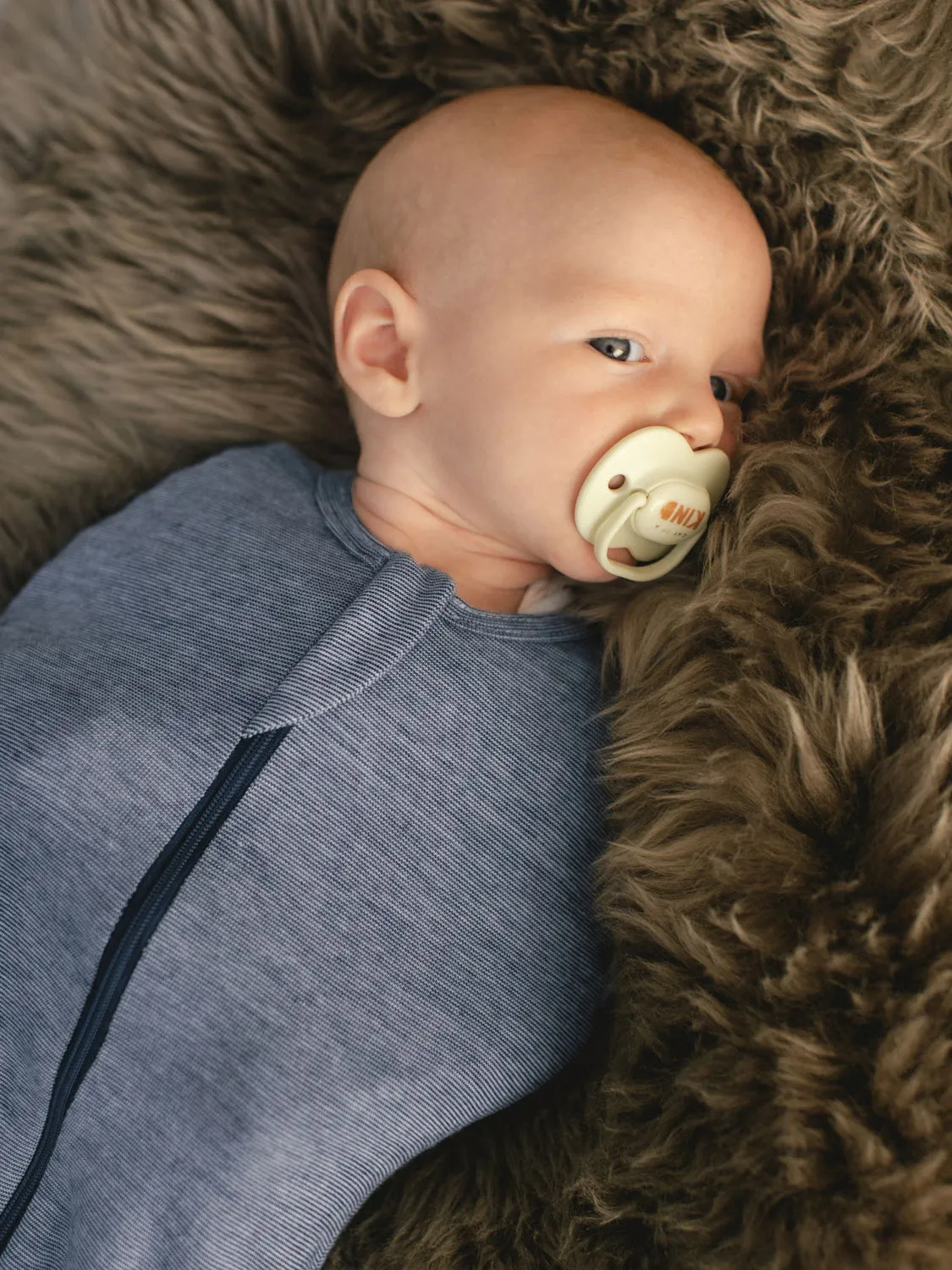 SuperSwaddle™ | Merino   Organic Cotton Baby Zip Swaddle