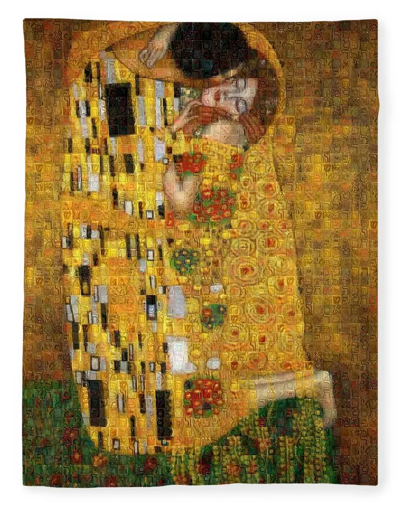 Tribute to Klimt - Blanket
