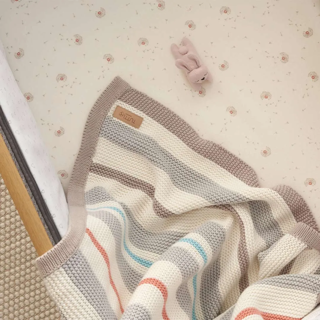Tutti Bambini Chunky Knitted Baby Blanket - Cocoon