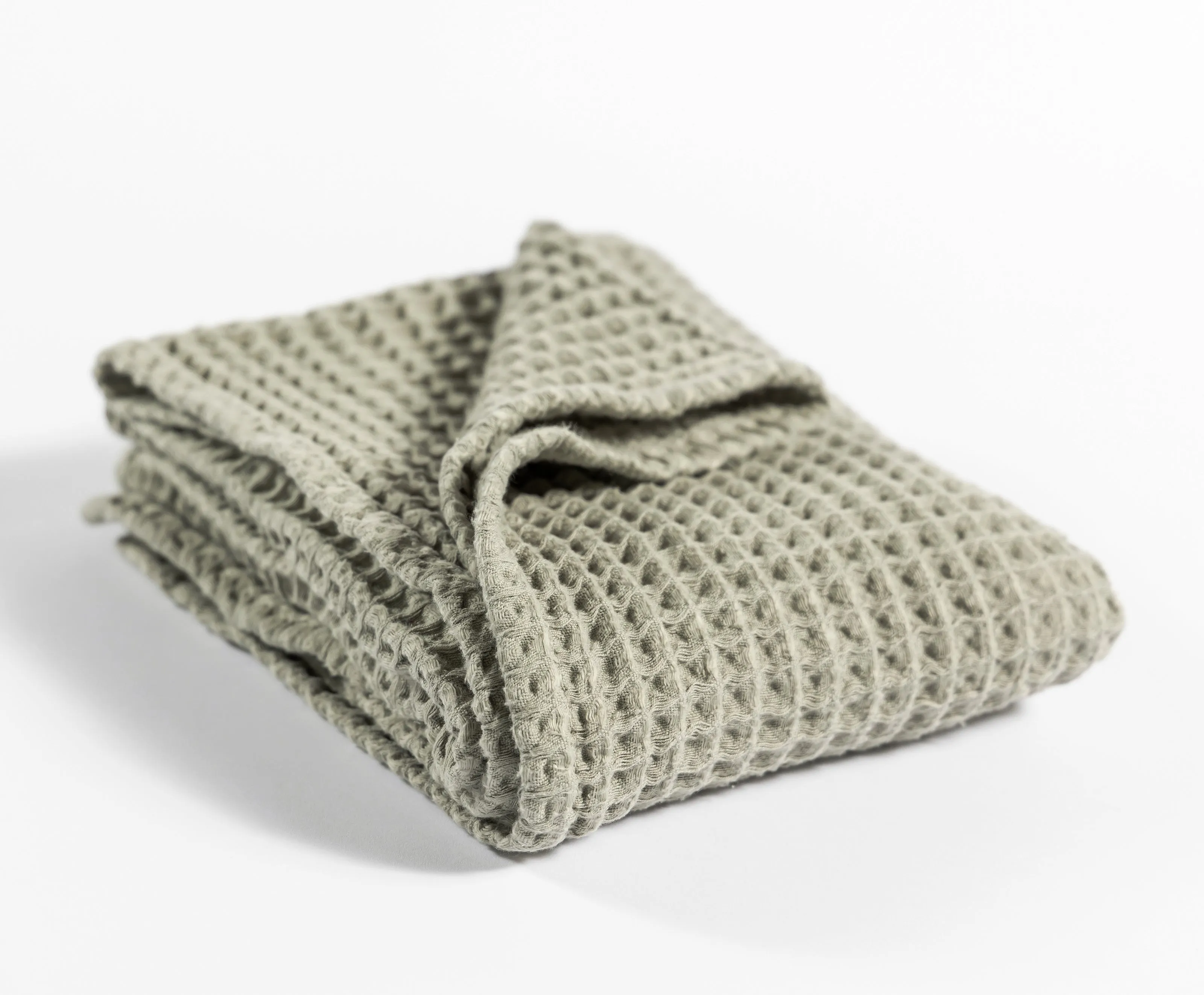 Waffle Blanket Set - Aspen