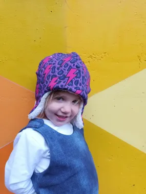 Ziggy Bolt PurpleTrapper Hat